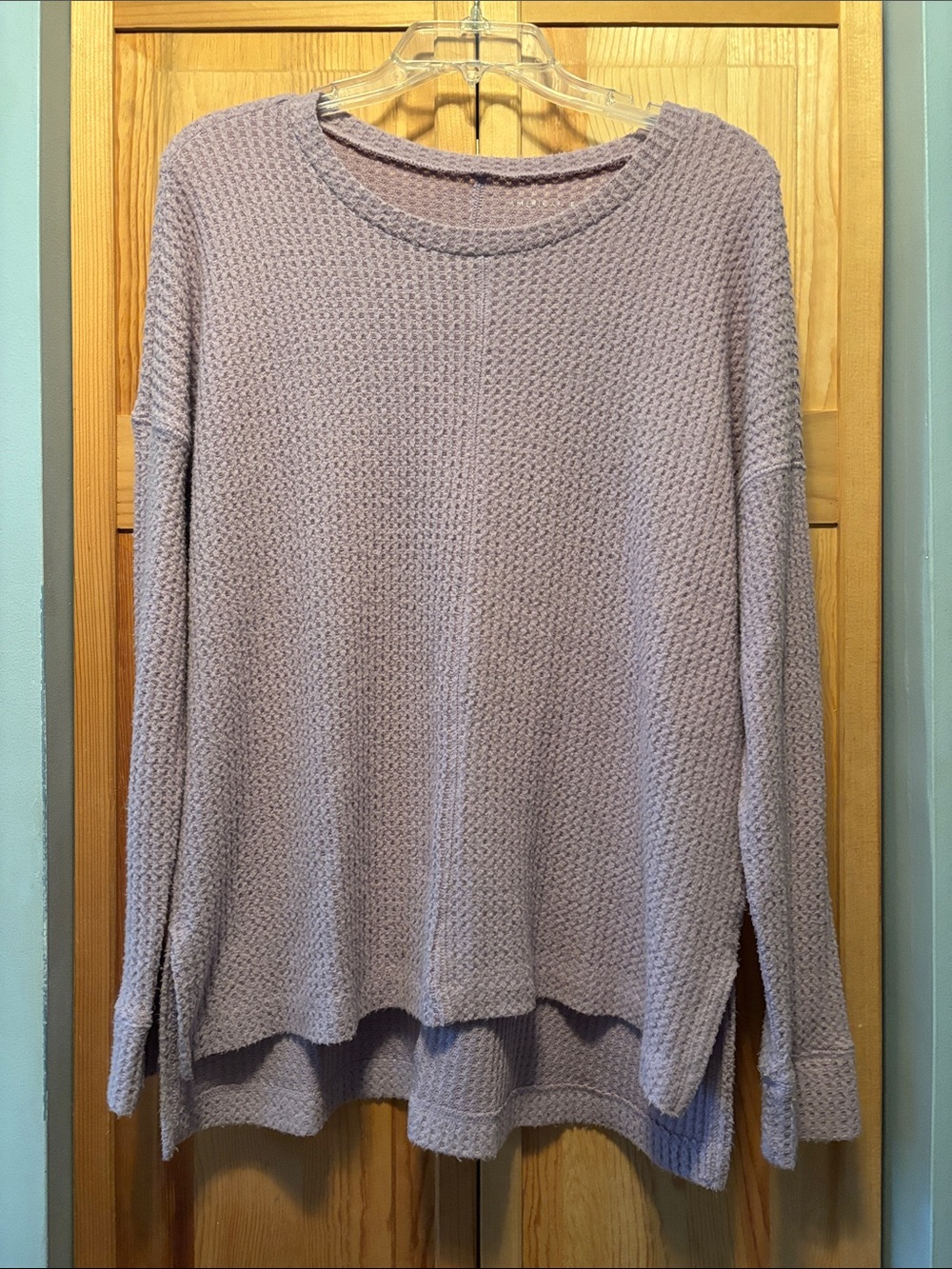 American Eagle Waffle Knit Women's Sweater